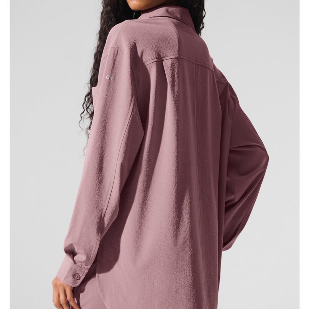 Pink Button-Up Shirt - Picture 2 of 3